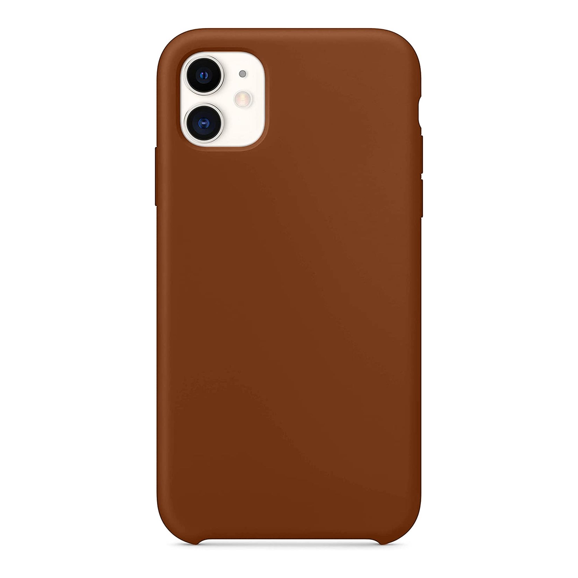 Apple iPhone 11 Silicone Case Brown